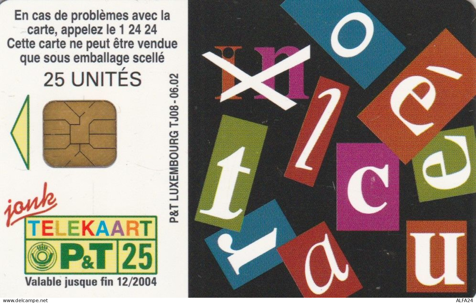 PHONE CARD LUSSEMBURGO (E103.5.7 - Luxemburgo