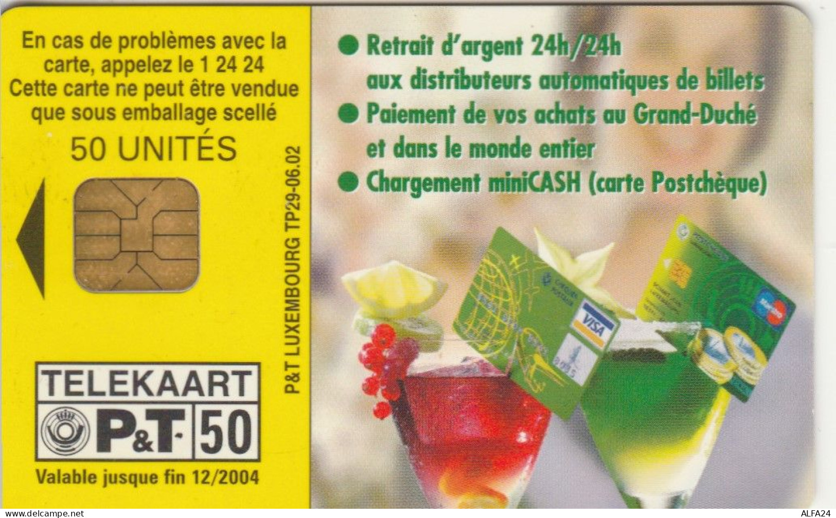 PHONE CARD LUSSEMBURGO (E103.5.5 - Luxemburgo