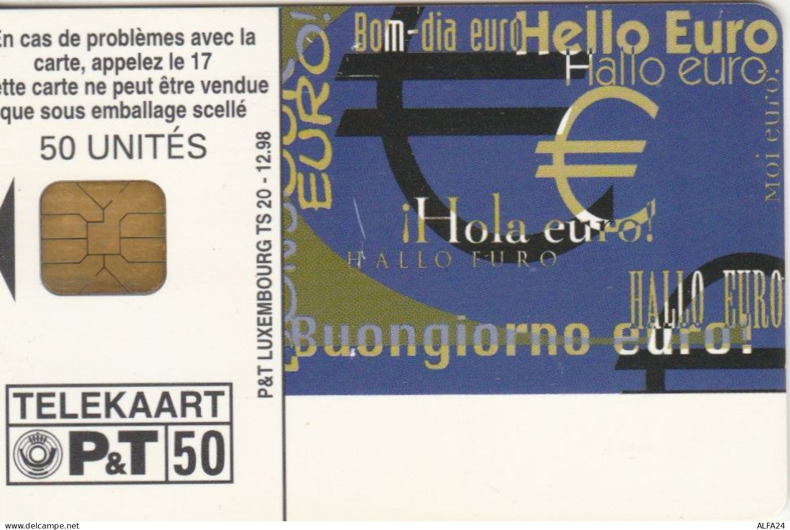 PHONE CARD LUSSEMBURGO (E103.5.1 - Lussemburgo