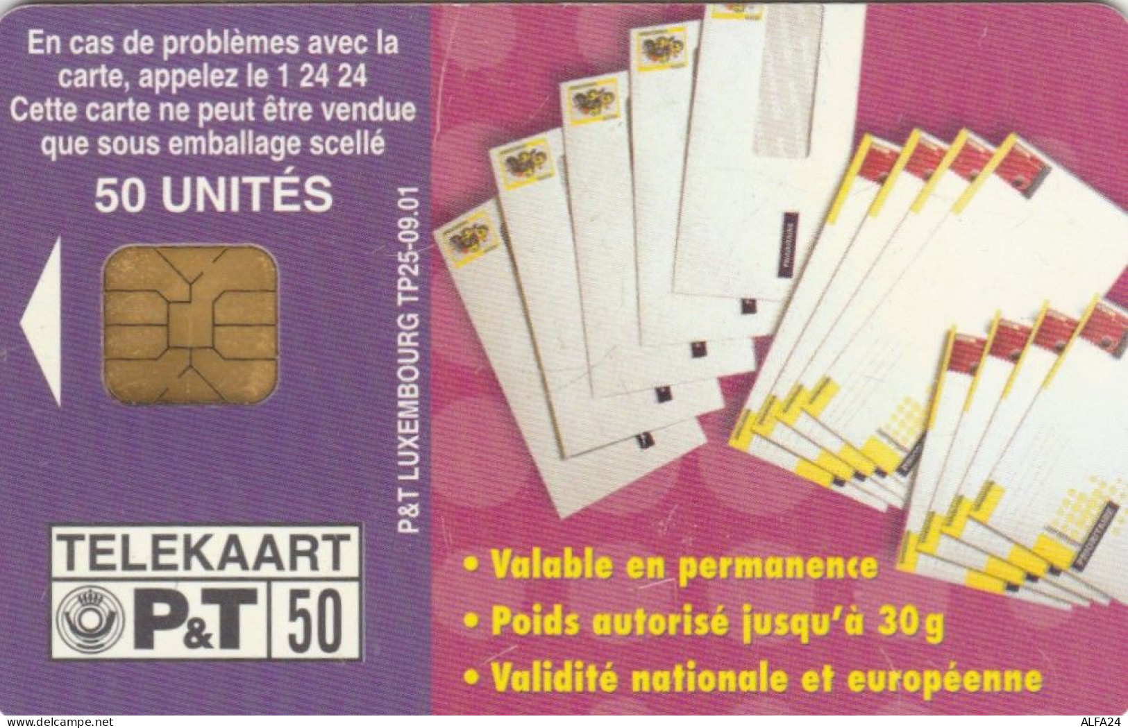 PHONE CARD LUSSEMBURGO (E103.5.3 - Lussemburgo