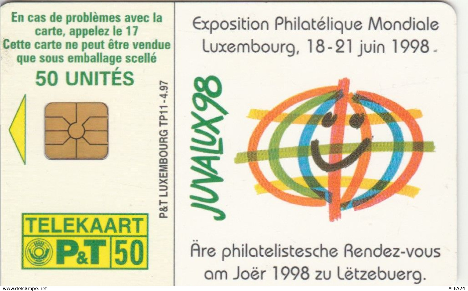 PHONE CARD LUSSEMBURGO (E103.2.1 - Lussemburgo