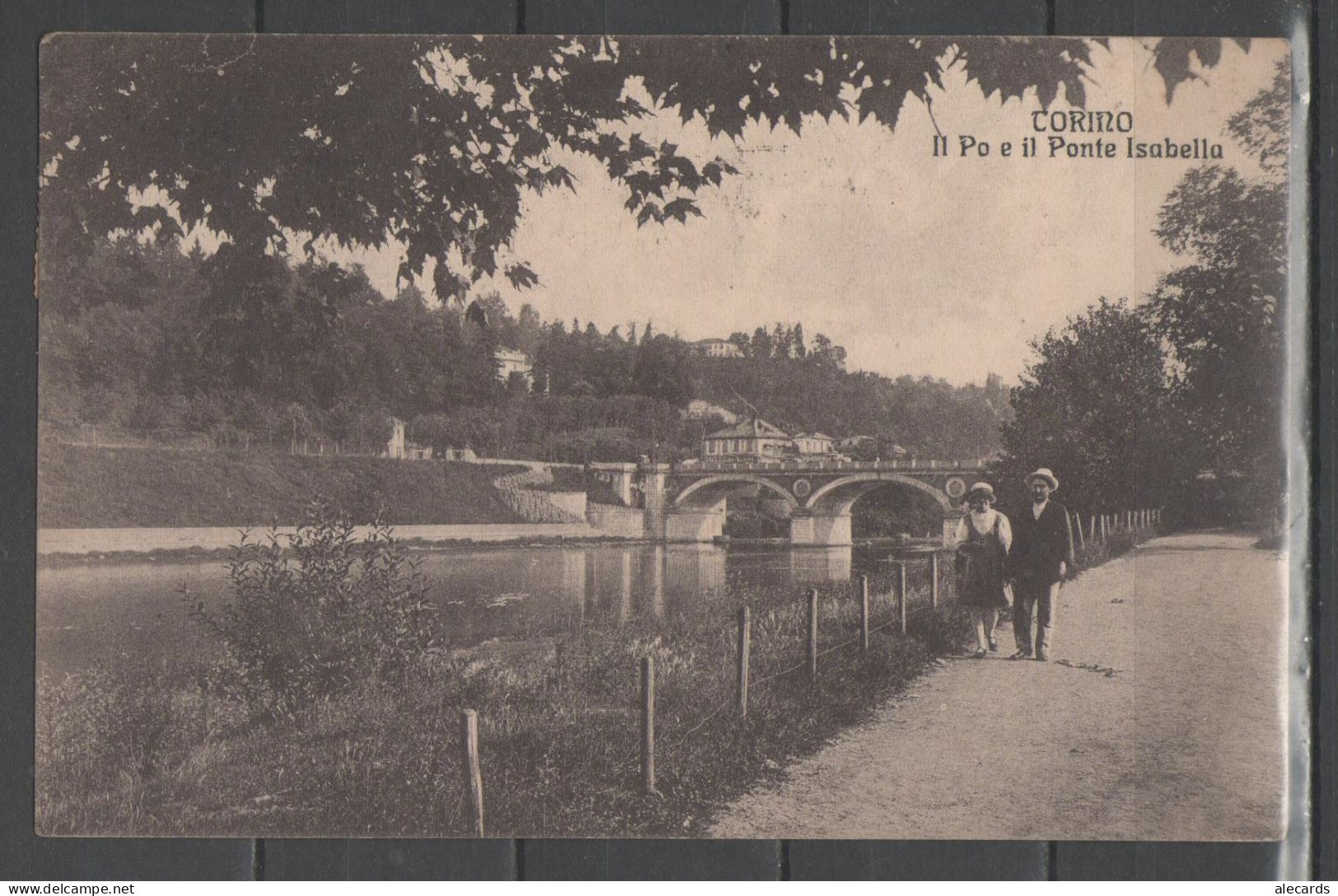 Torino - Il Po E Il Ponte Isabella - Fiume Po