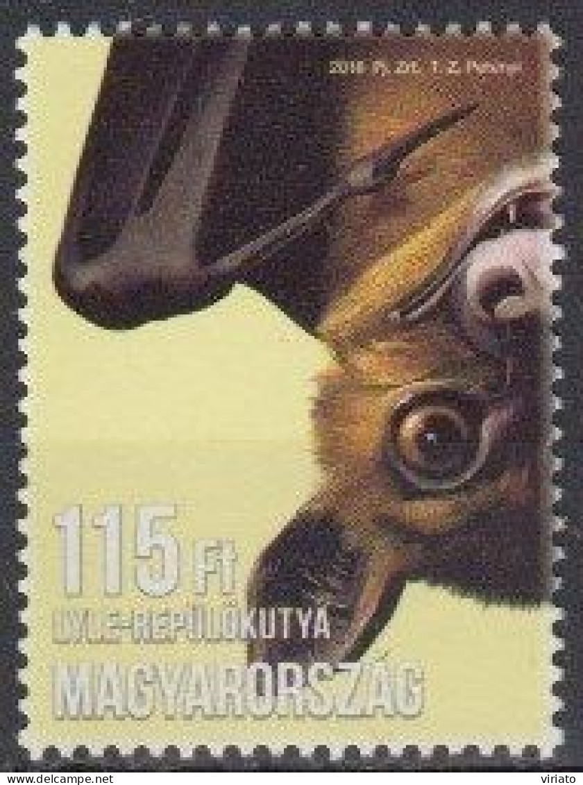 Hungary 2016 (MNH) Mi 5852 -  Young Lyle's Flying Fox (Pteropus Lylei) - Bats