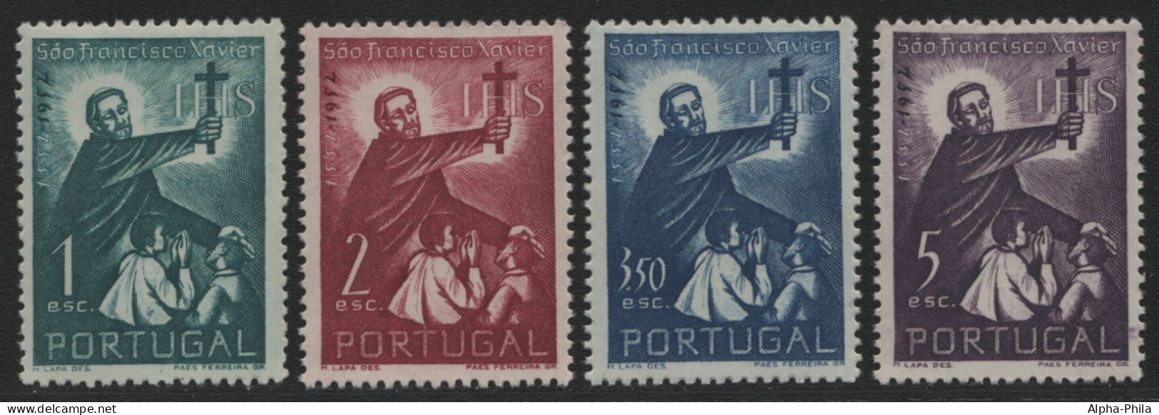 Portugal 1952 - Mi-Nr. 788-791 ** - MNH - Hl. Franz Xaver (IV) - Neufs