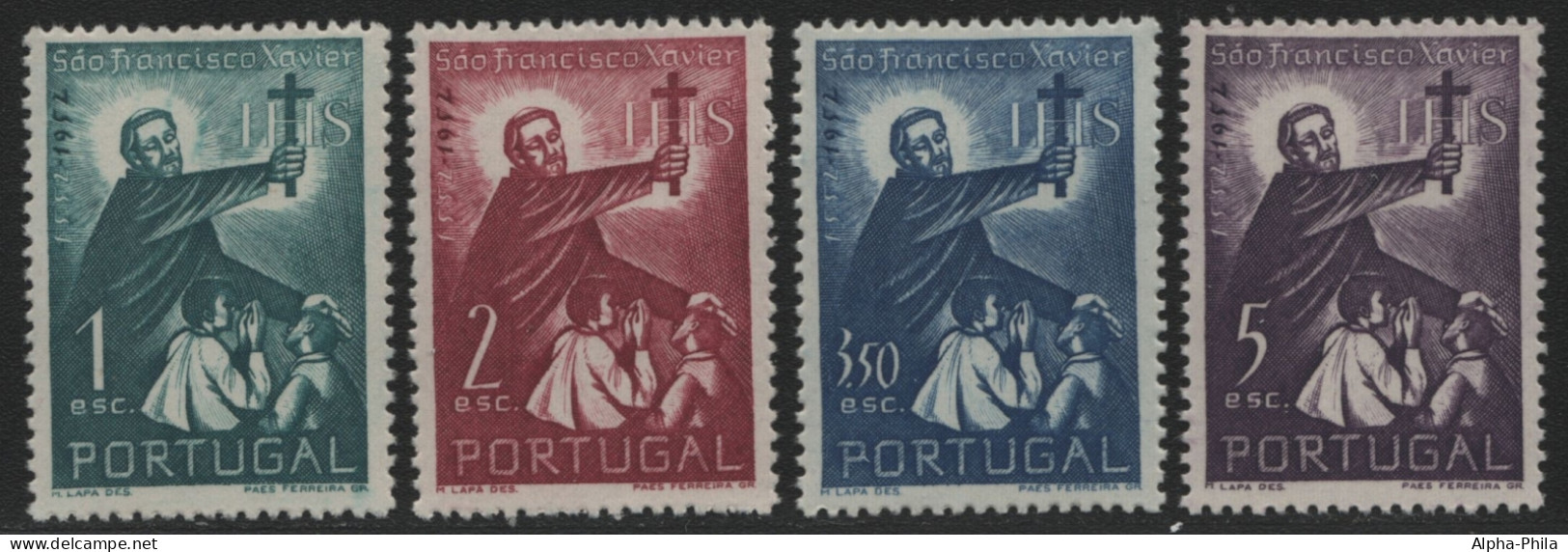 Portugal 1952 - Mi-Nr. 788-791 ** - MNH - Hl. Franz Xaver (II) - Unused Stamps