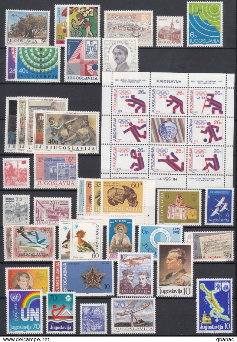 Yugoslavia Republic 1963-1992 (SFRJ period) Mi#1032-2533 compl. mint never hinged, surcharge stamps included