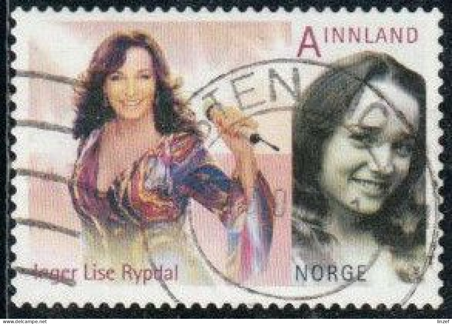 Norvège 2011 Yv. N°1706 - Musique Populaire Norvégienne - Inger Lise Rypdal - Oblitéré - Used Stamps