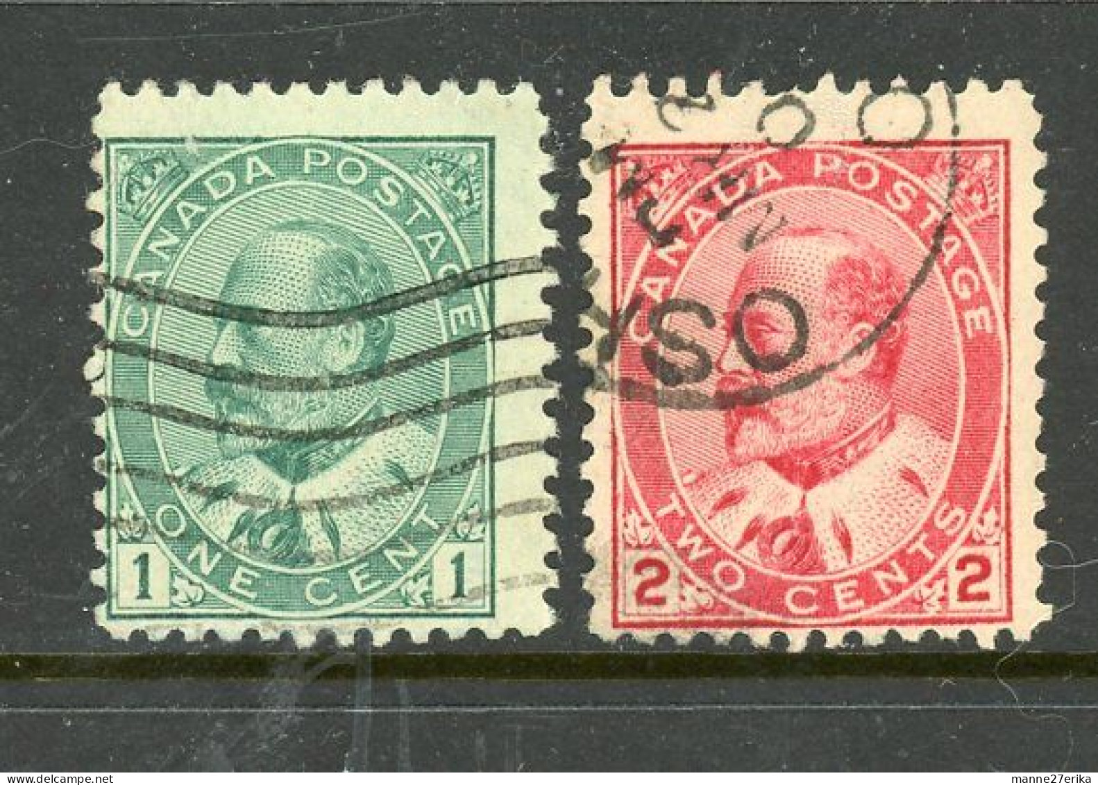 Canada 1903-08 "King Edward VII" USED - Used Stamps