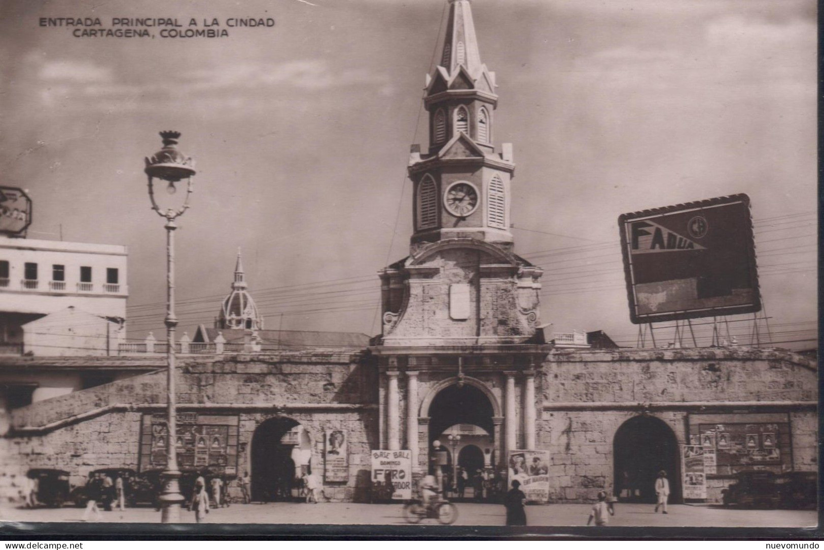 Cartagena De Indias.Entrada Principal.Carteles De Cine - Colombie