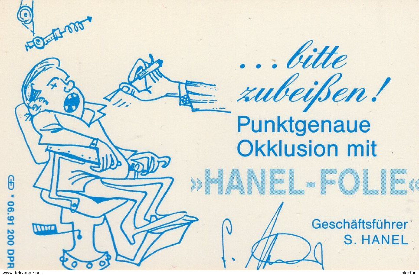 HANEL-Folie TK N *06.1991(K325)200Expl.** 160€ Visitenkarte Geschäftsführer In Nürtingen TC Industry On Telecard Germany - V-Series: VIP-und Visitenkartenserie