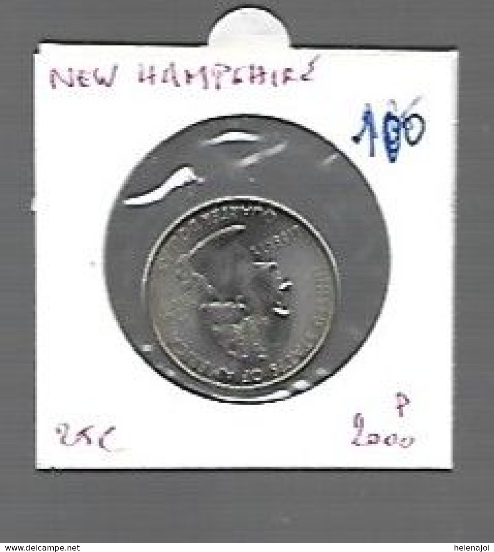 USA New Hampshire - 1999-2009: State Quarters