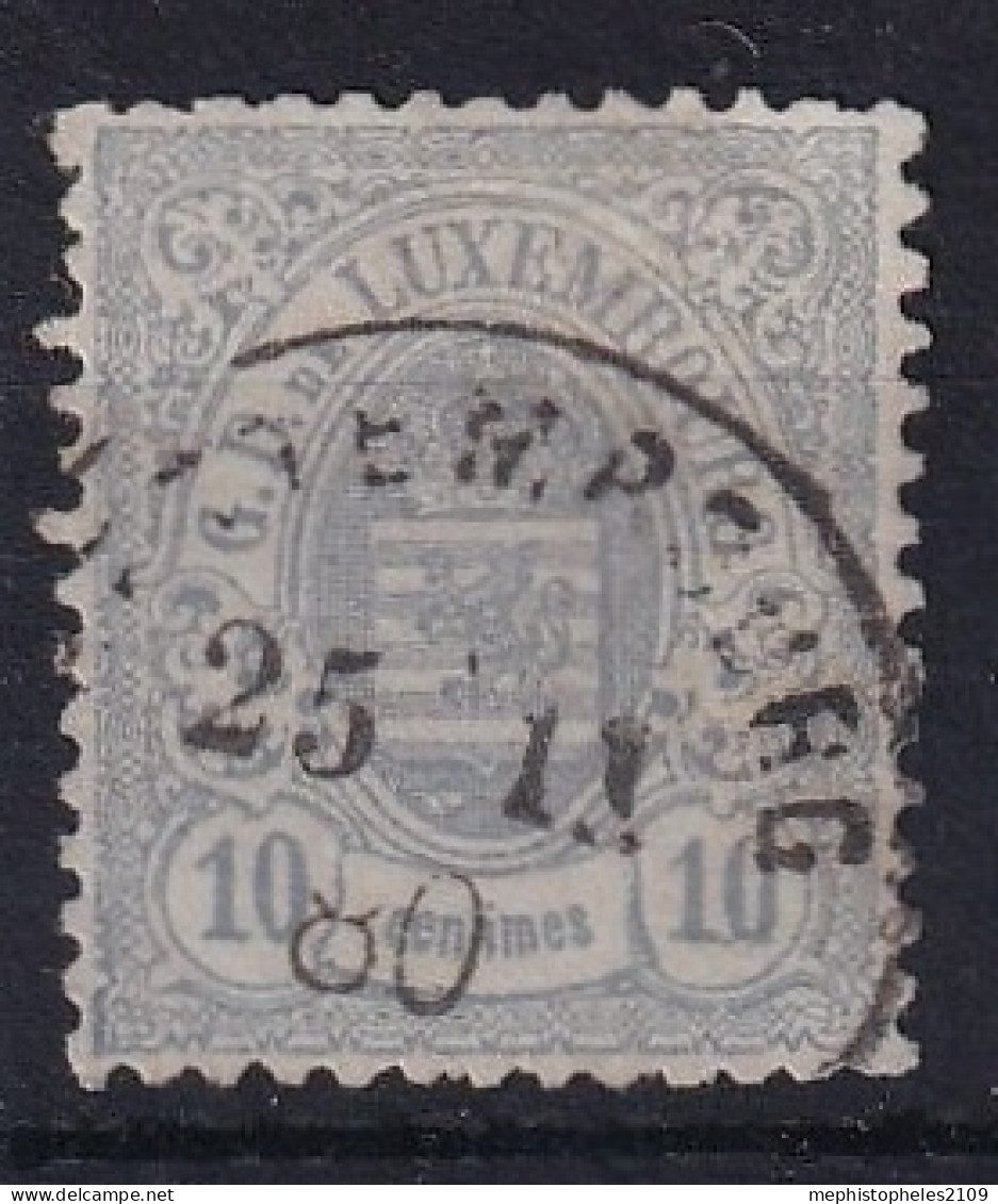 LUXEMBOURG 1875 - Canceled - Sc# 33 - 1859-1880 Coat Of Arms