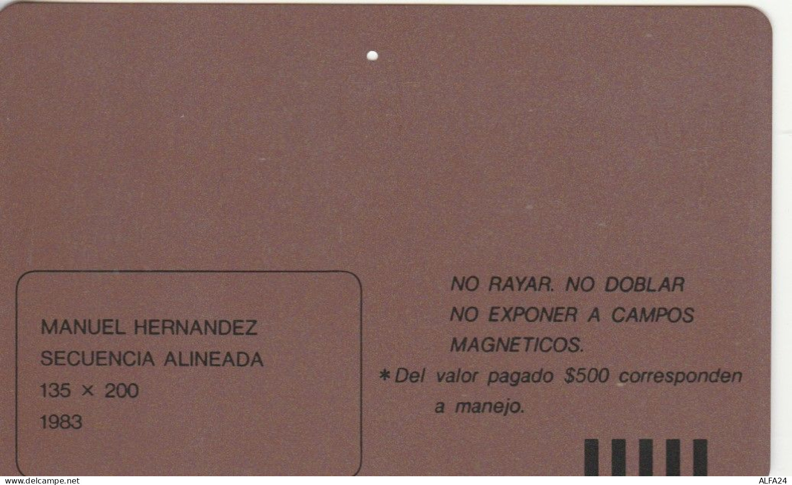 PHONE CARD COLOMBIA (E104.60.5 - Colombia