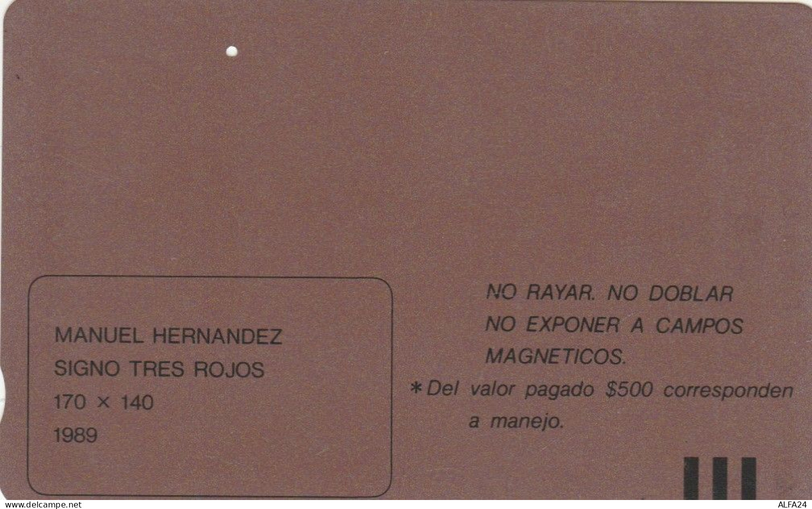 PHONE CARD COLOMBIA (E104.61.4 - Colombia