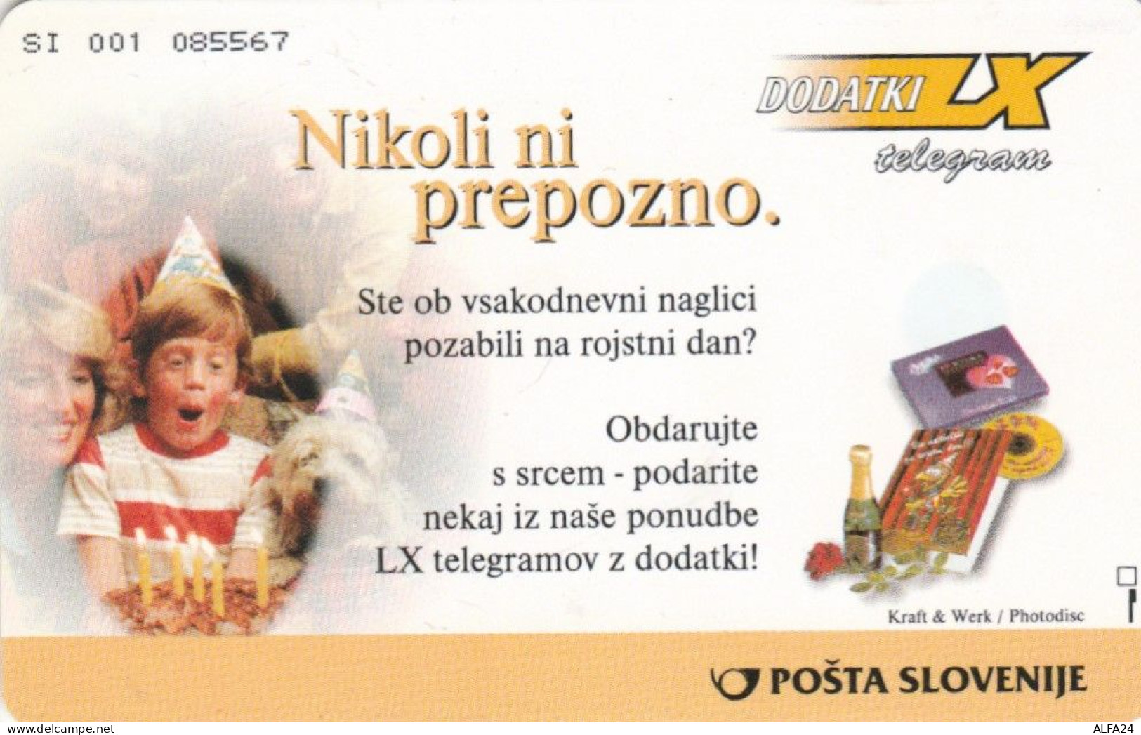 PHONE CARD SLOVENIA (E104.48.6 - Slovenia