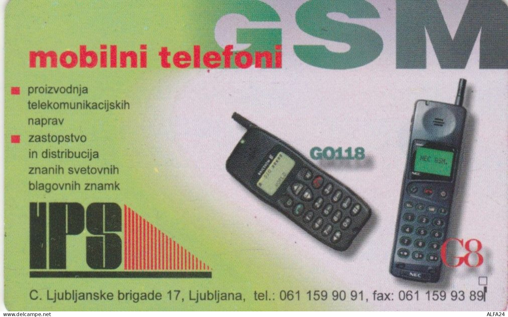 PHONE CARD SLOVENIA (E104.48.8 - Slovenia