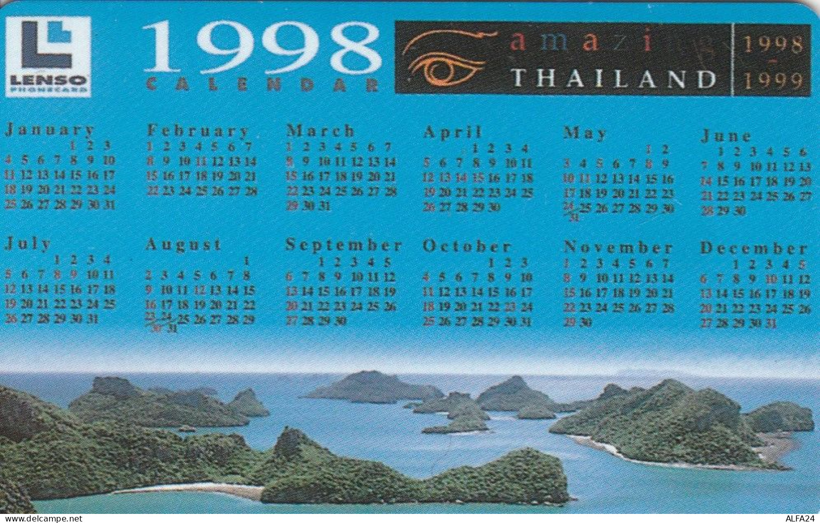 PHONE CARD TAILANDIA (E104.43.3 - Tailandia