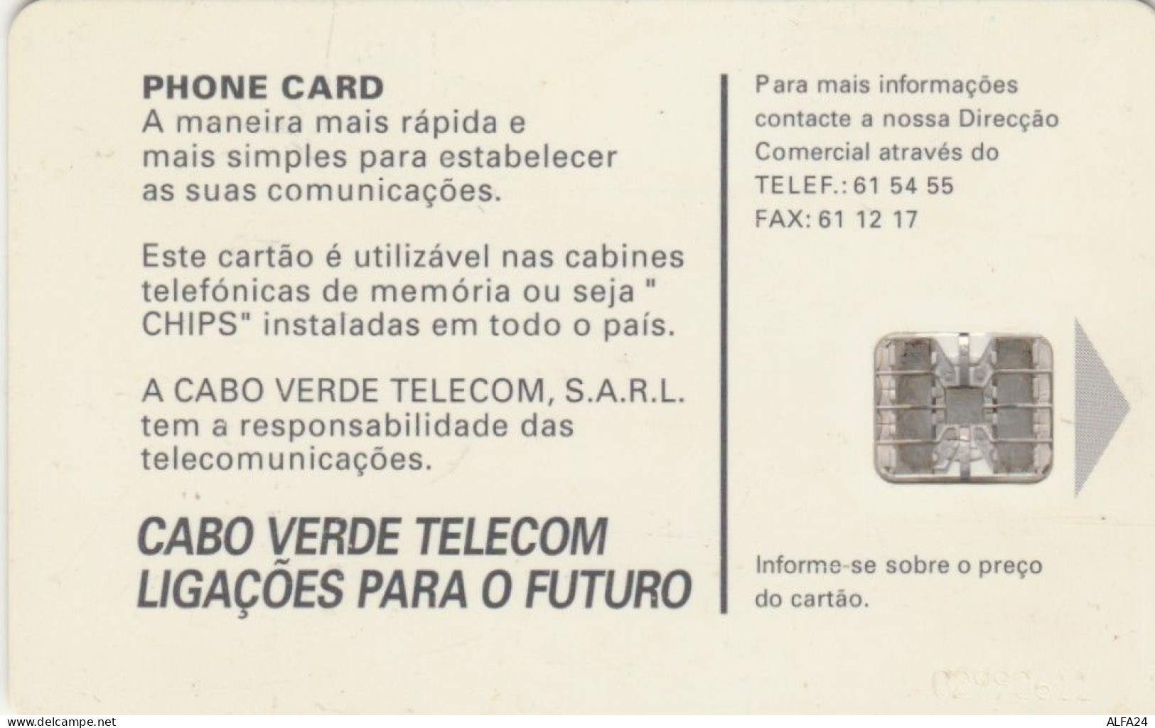 PHONE CARD CABO VERDE (E104.43.2 - Cabo Verde