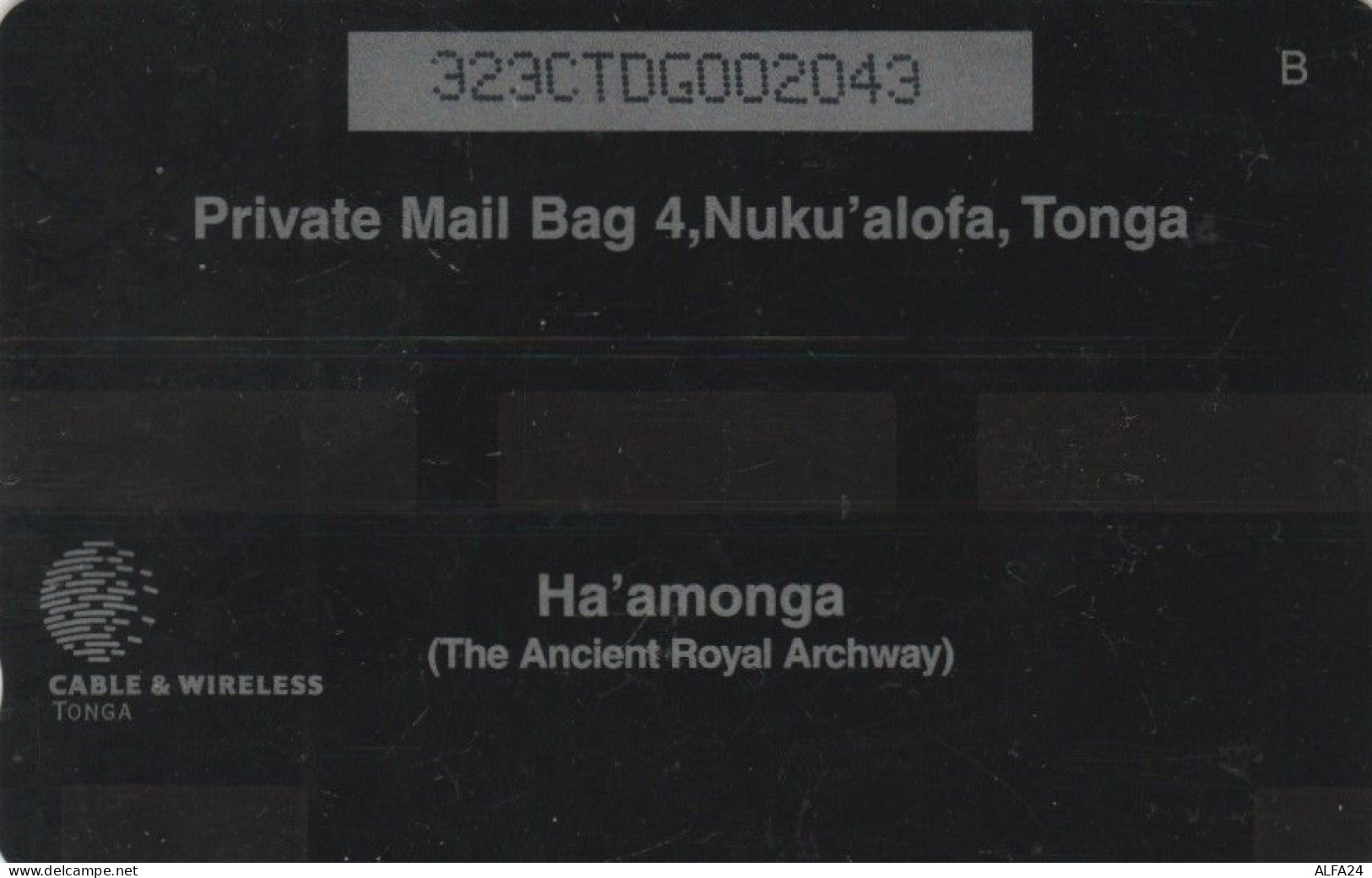 PHONE CARD TONGA (E104.39.2 - Tonga