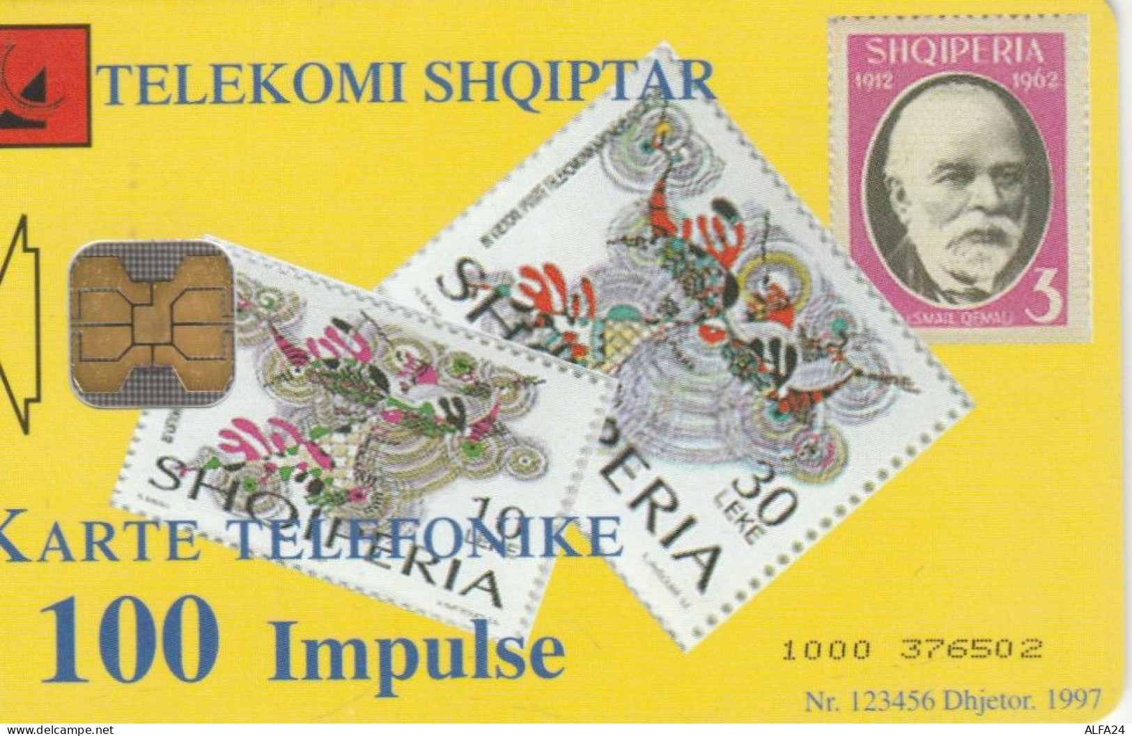 PHONE CARD ALBANIA (E104.35.1 - Albanie