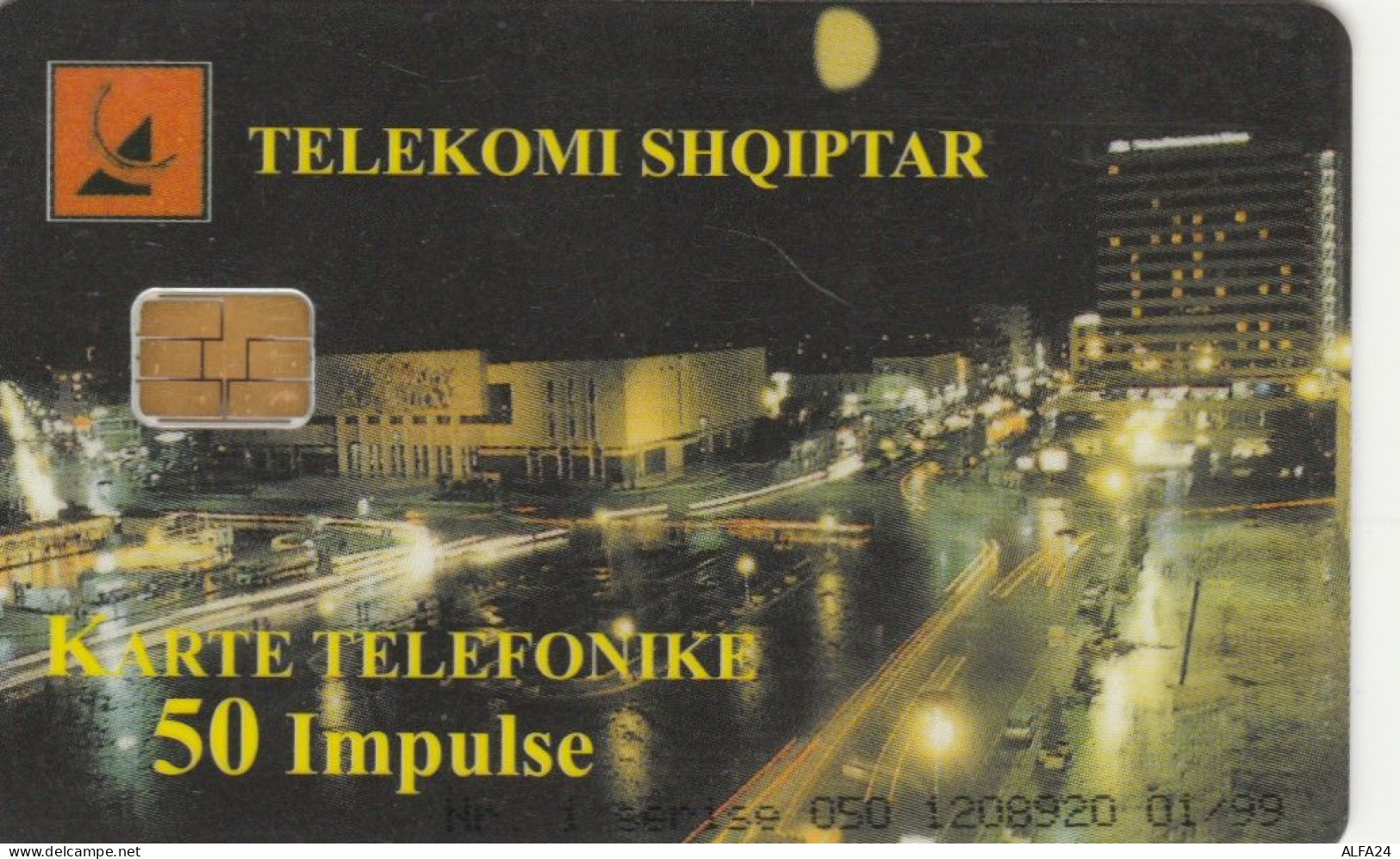 PHONE CARD ALBANIA (E104.34.7 - Albanie