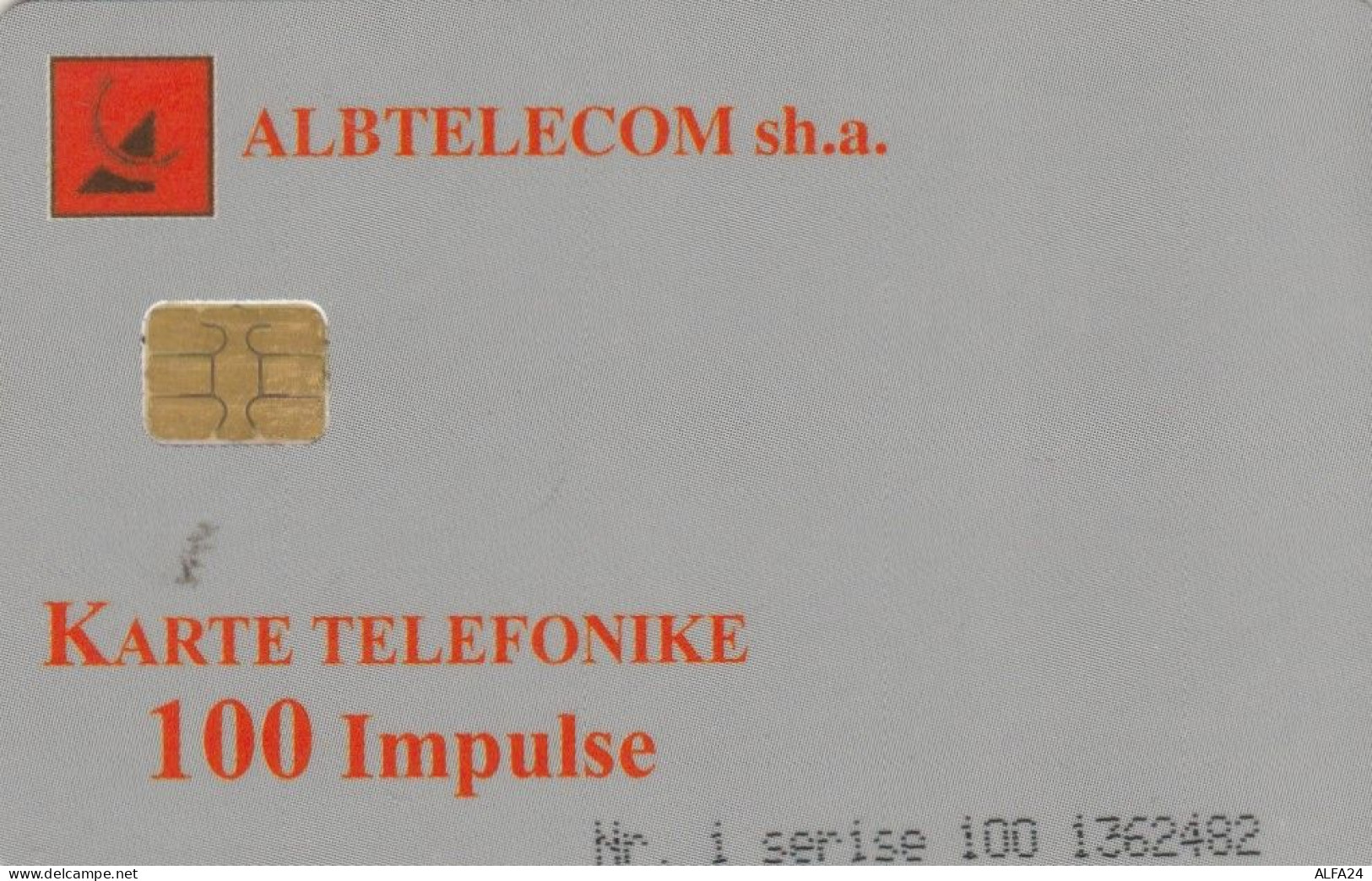 PHONE CARD ALBANIA (E104.33.6 - Albanie