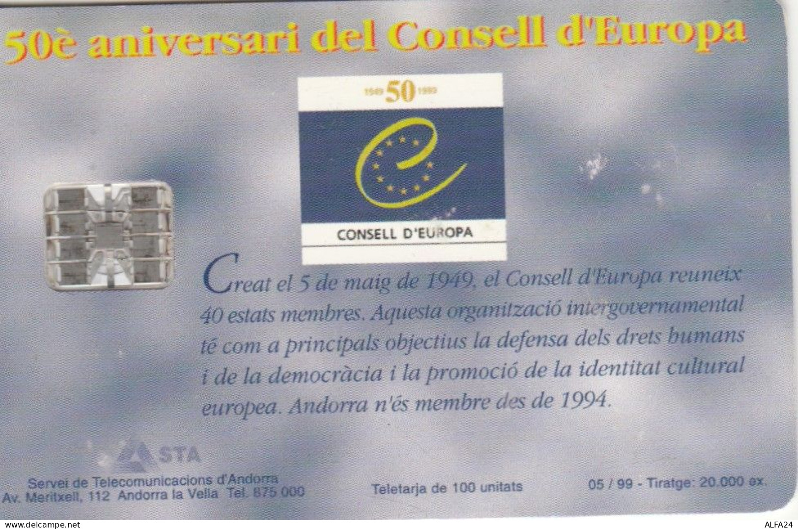 PHONE CARD ANDORRA (E104.32.5 - Andorra