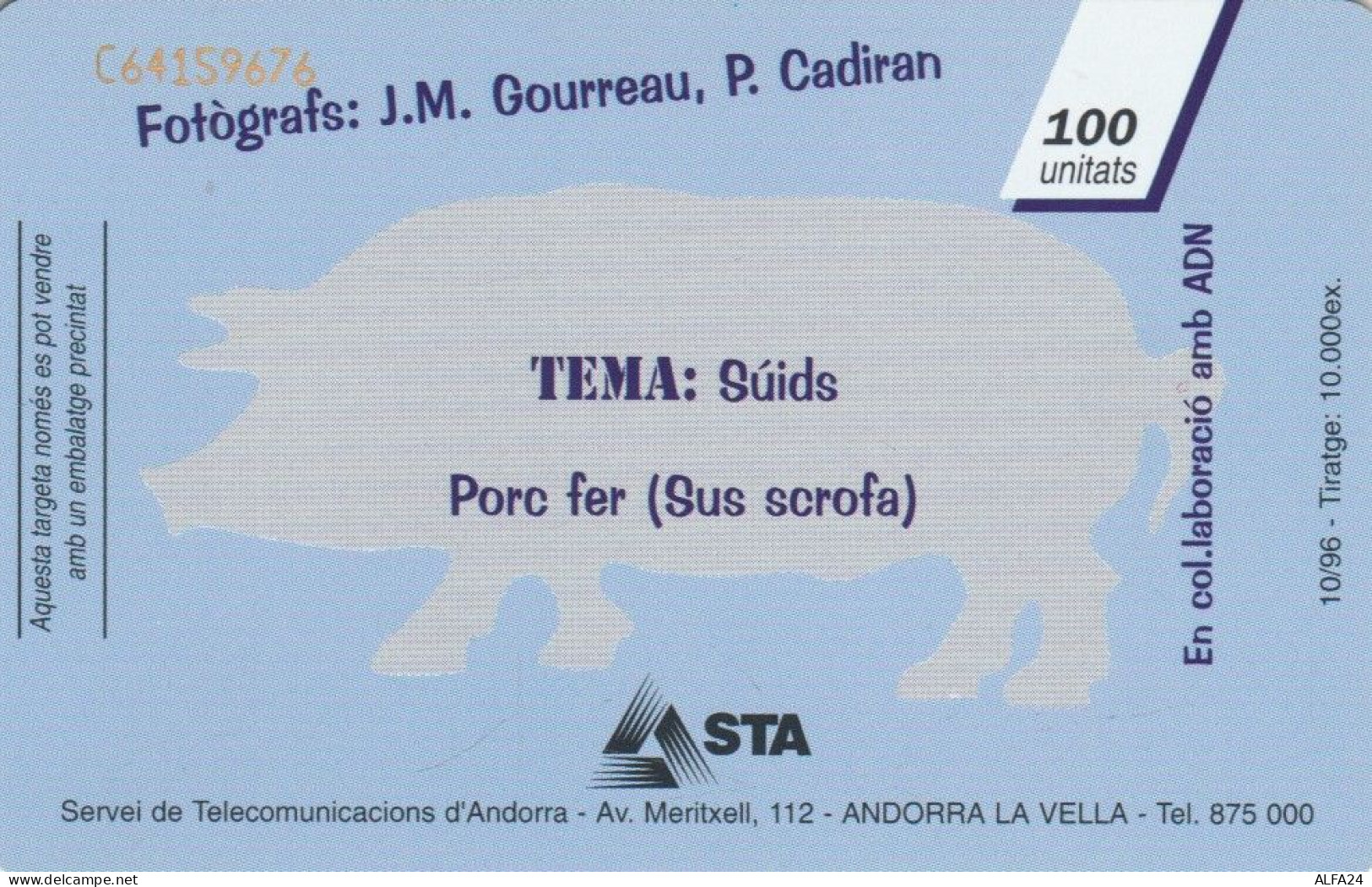 PHONE CARD ANDORRA (E104.31.5 - Andorre