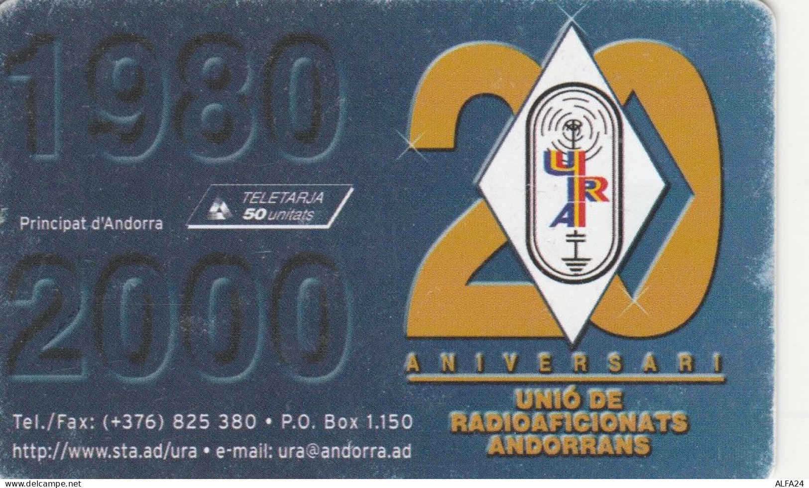 PHONE CARD ANDORRA (E104.30.3 - Andorra