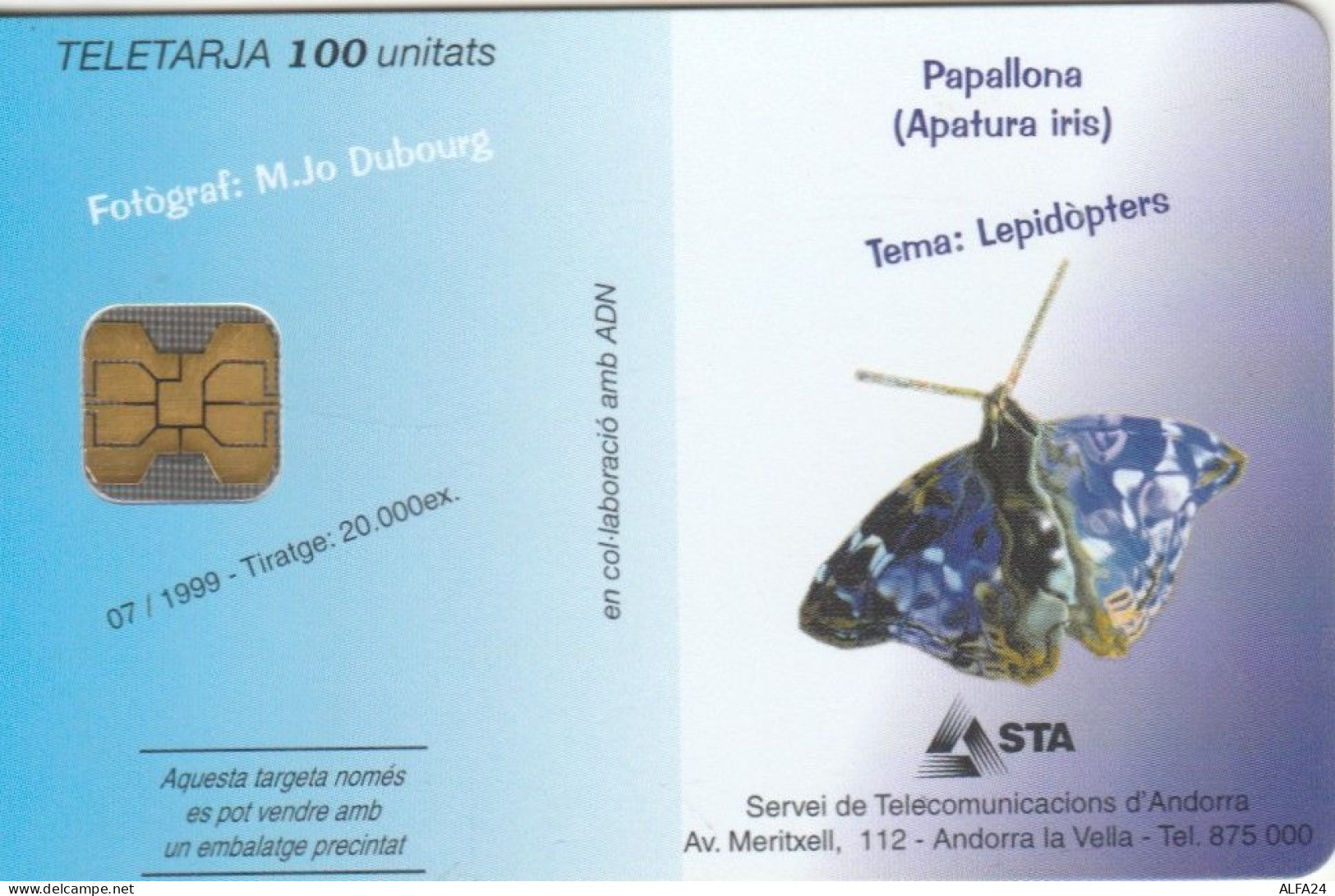 PHONE CARD ANDORRA (E104.30.5 - Andorre