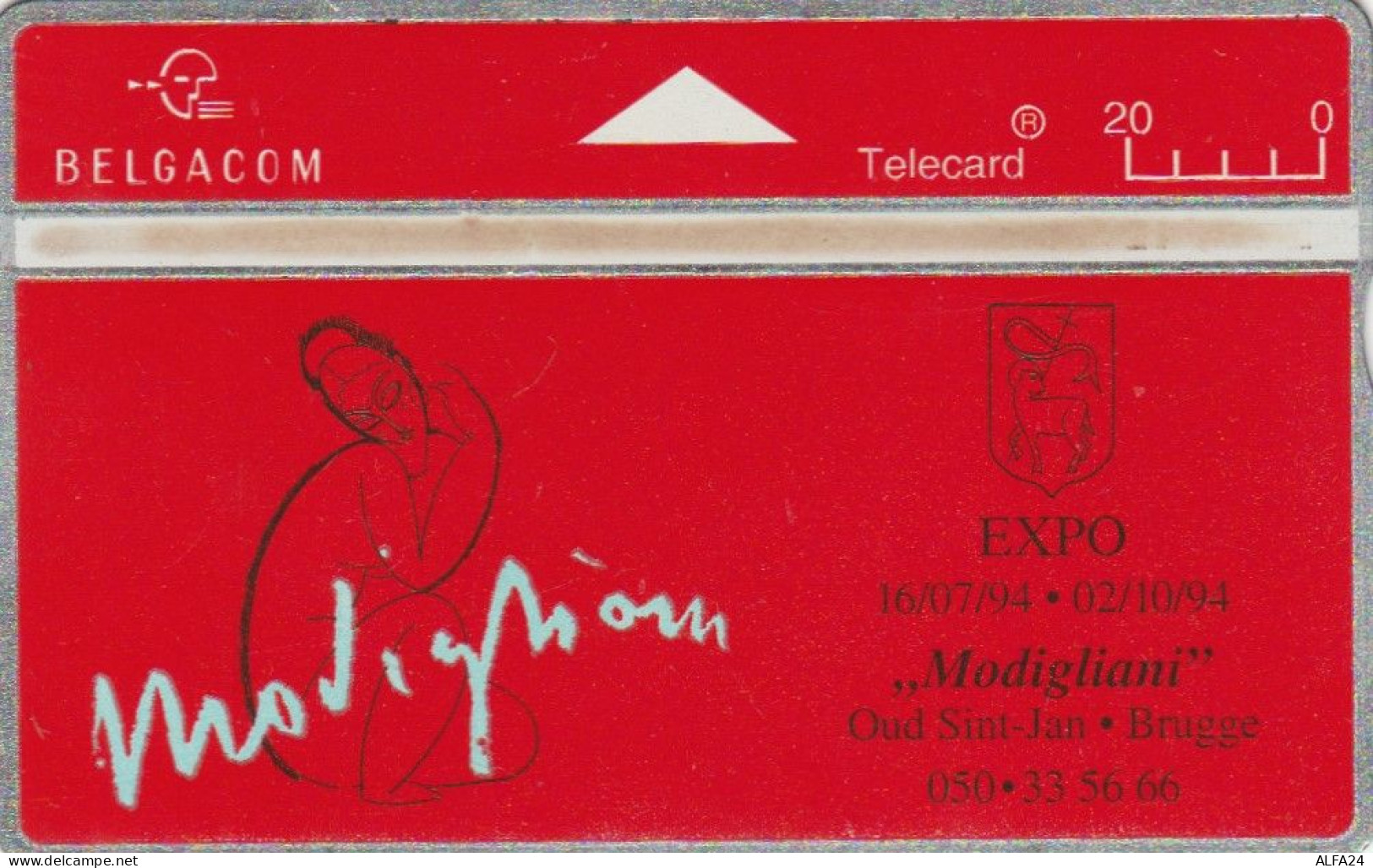 PHONE CARD BELGIO LG (E104.25.6 - Sans Puce