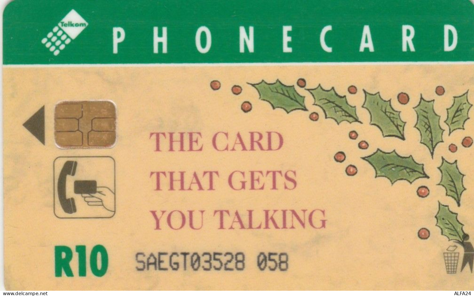 PHONE CARD SUDAFRICA (E104.22.8 - Afrique Du Sud