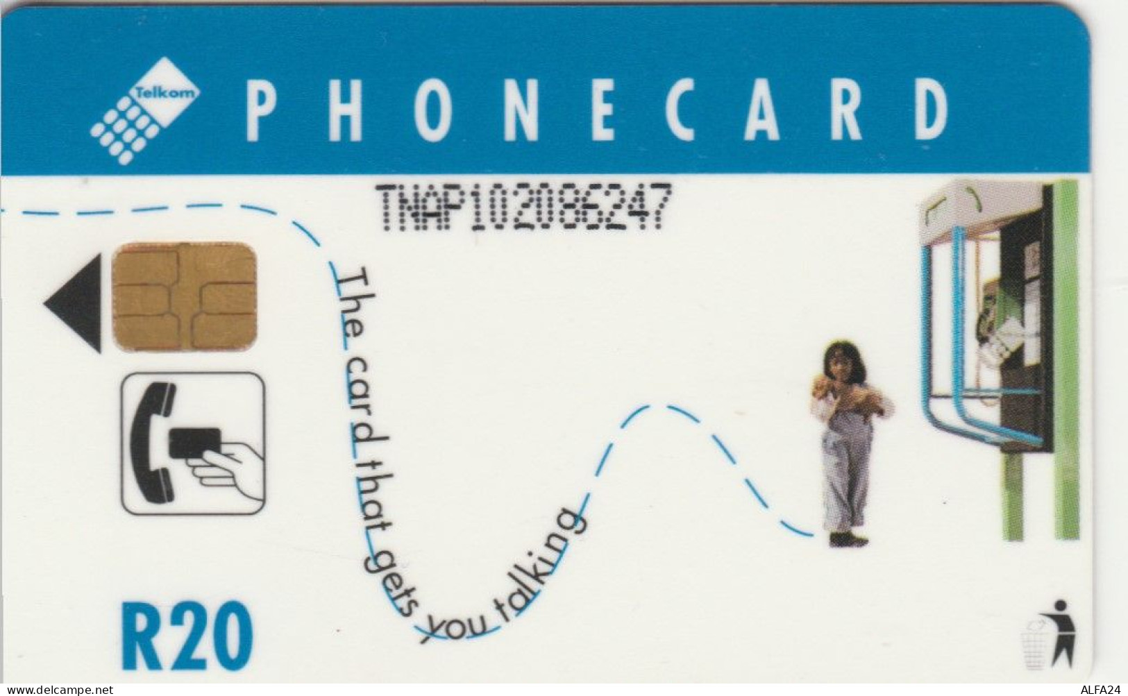PHONE CARD SUDAFRICA (E104.22.1 - Afrique Du Sud
