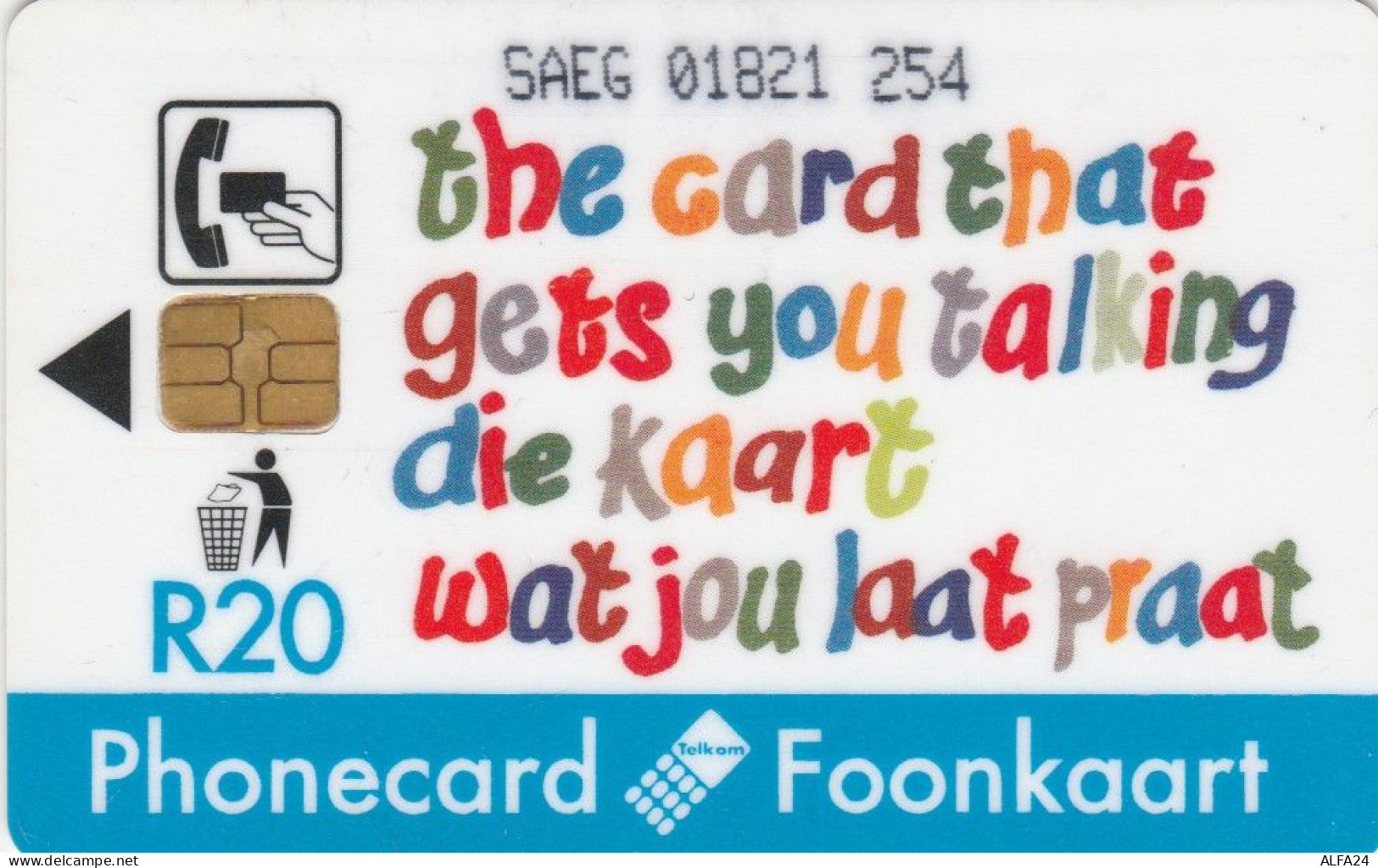 PHONE CARD SUDAFRICA (E104.22.2 - Afrique Du Sud