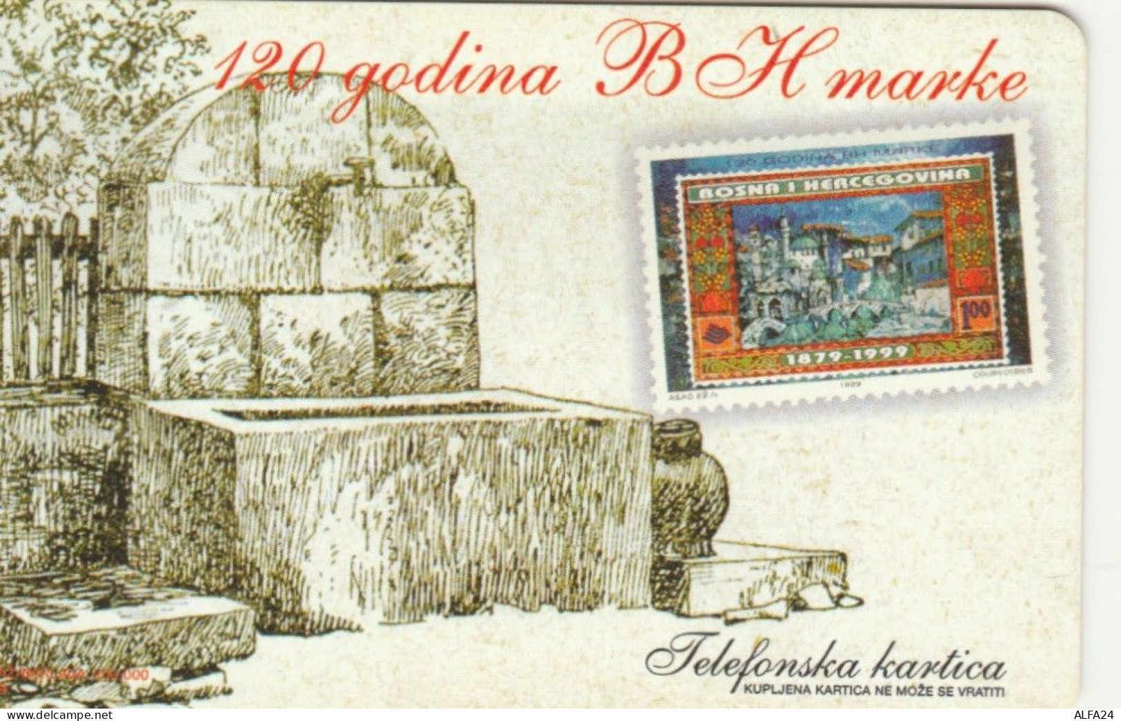 PHONE CARD BOSNIA ERZEGOVINA (E104.15.3 - Bosnië