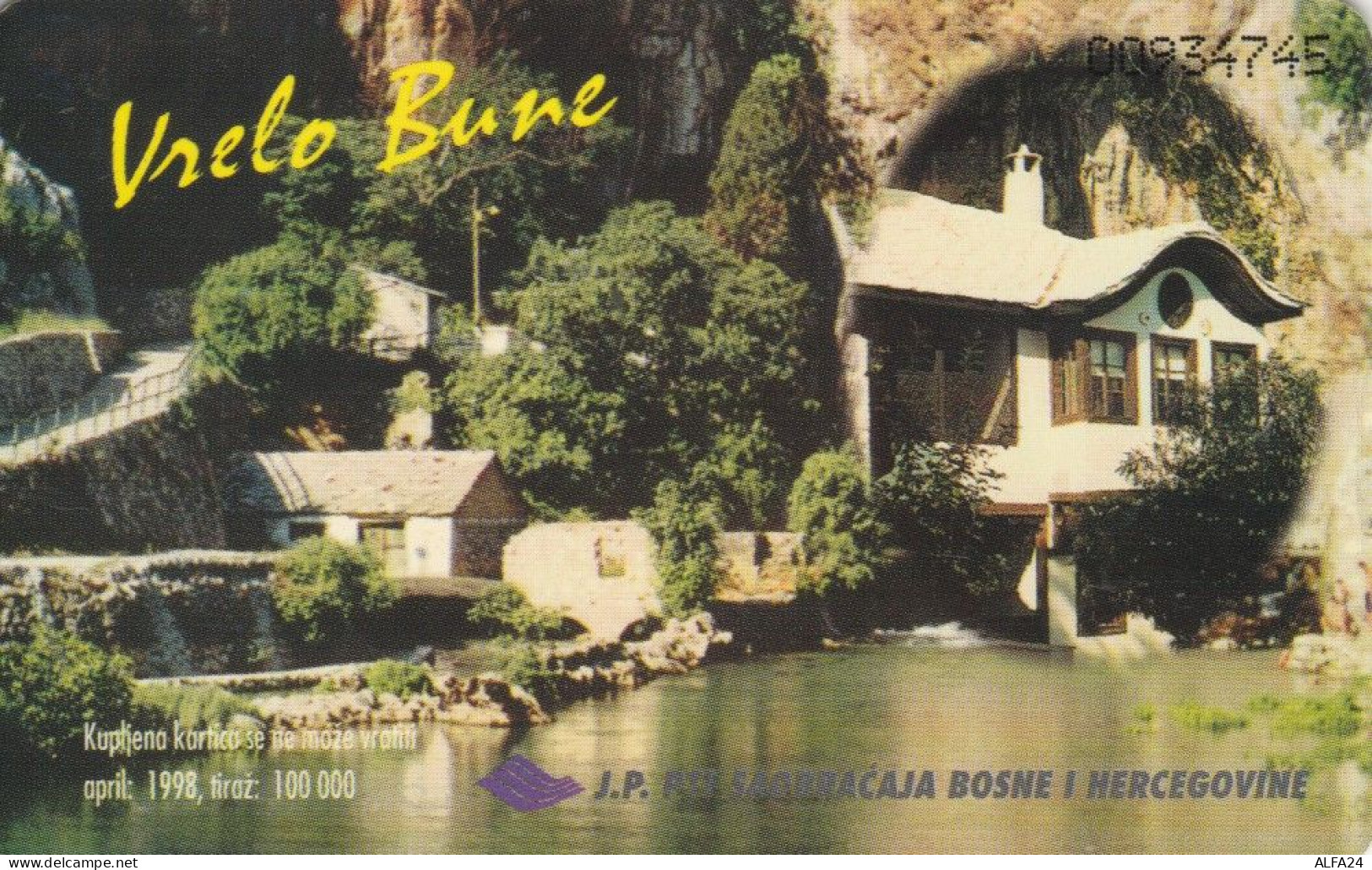 PHONE CARD BOSNIA ERZEGOVINA (E104.16.3 - Bosnie