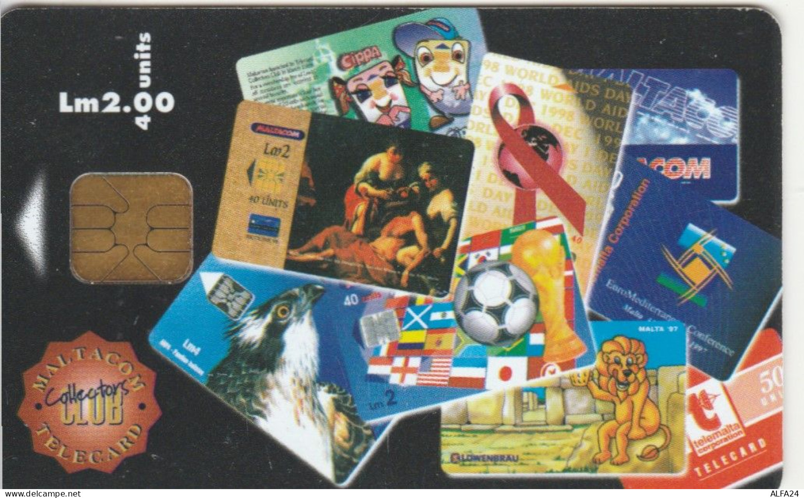 PHONE CARD MALTA TELECARD COLLECTORS CLUB (E104.11.5 - Malte