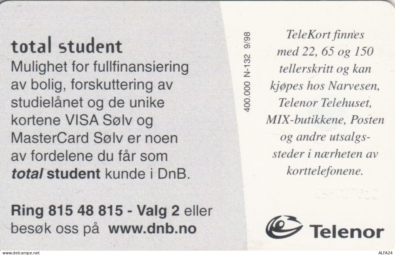 PHONE CARD NORVEGIA (E104.7.3 - Norvège