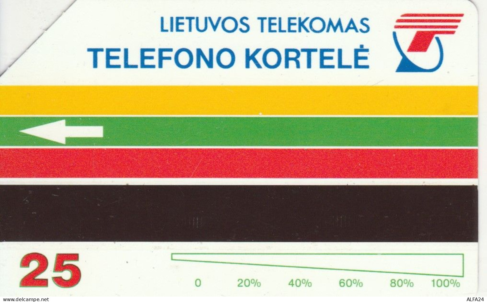 PHONE CARD LITUANIA PAPA  (E105.41.5 - Lituania