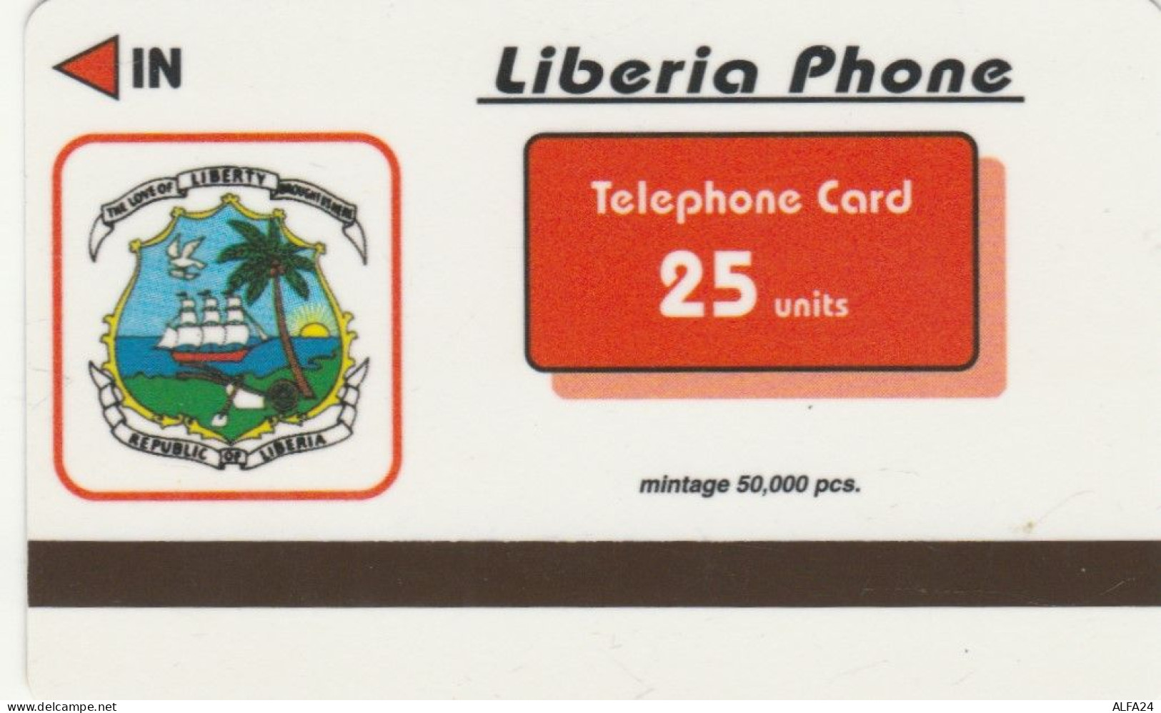 PHONE CARD LIBERIA  (E105.40.6 - Liberia