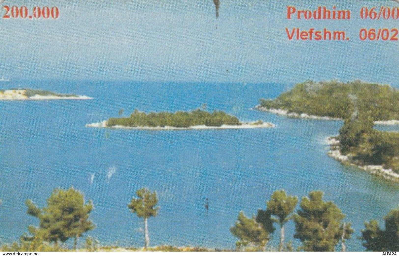 PHONE CARD ALBANIA  (E105.39.8 - Albanien