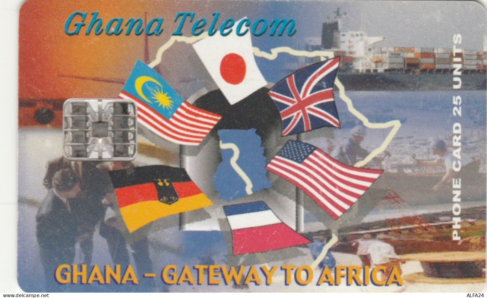 PHONE CARD GHANA  (E105.39.4 - Ghana