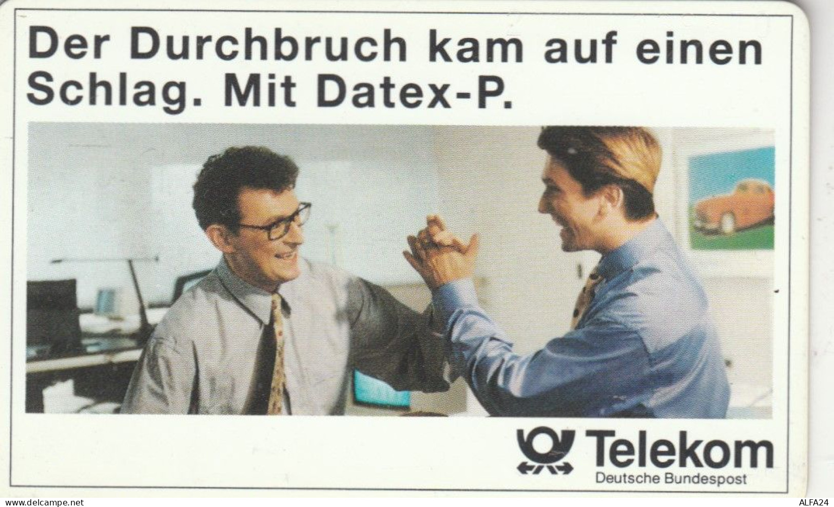 PHONE CARD GERMANIA SERIE P TIR 50000  (E105.35.1 - P & PD-Series : Taquilla De Telekom Alemania