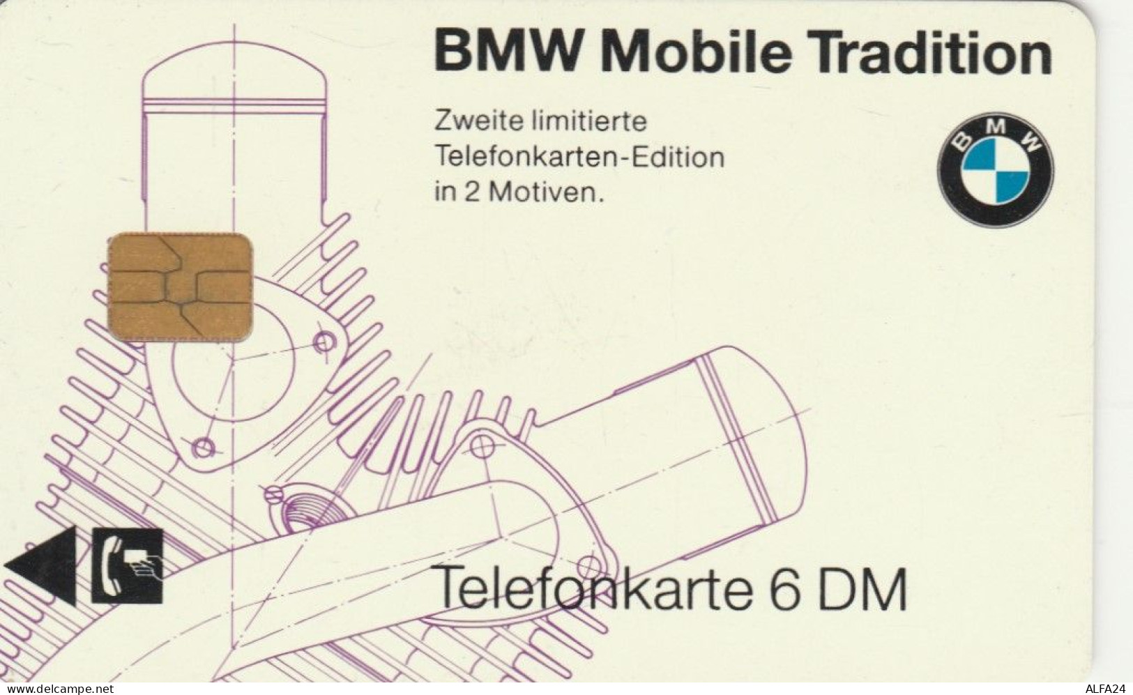 PHONE CARD GERMANIA SERIE K TIR 4000  (E105.35.5 - K-Serie : Serie Clienti