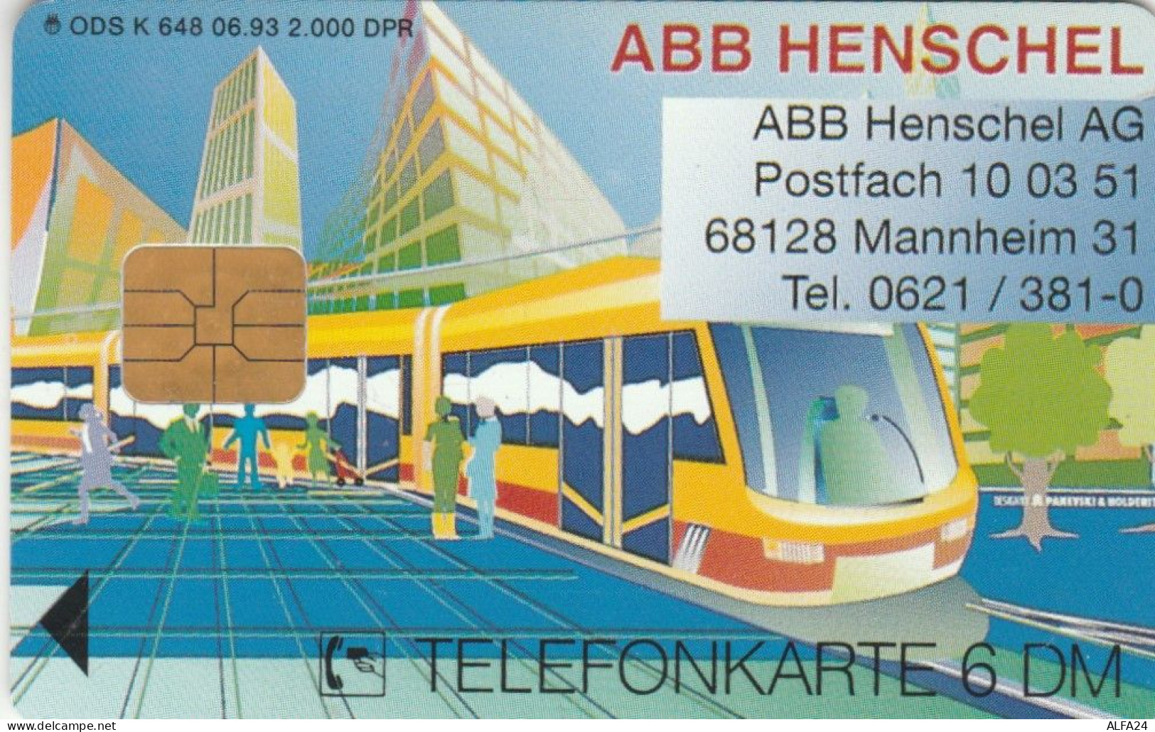 PHONE CARD GERMANIA SERIE K TIR 2000  (E105.34.2 - K-Series : Customers Sets