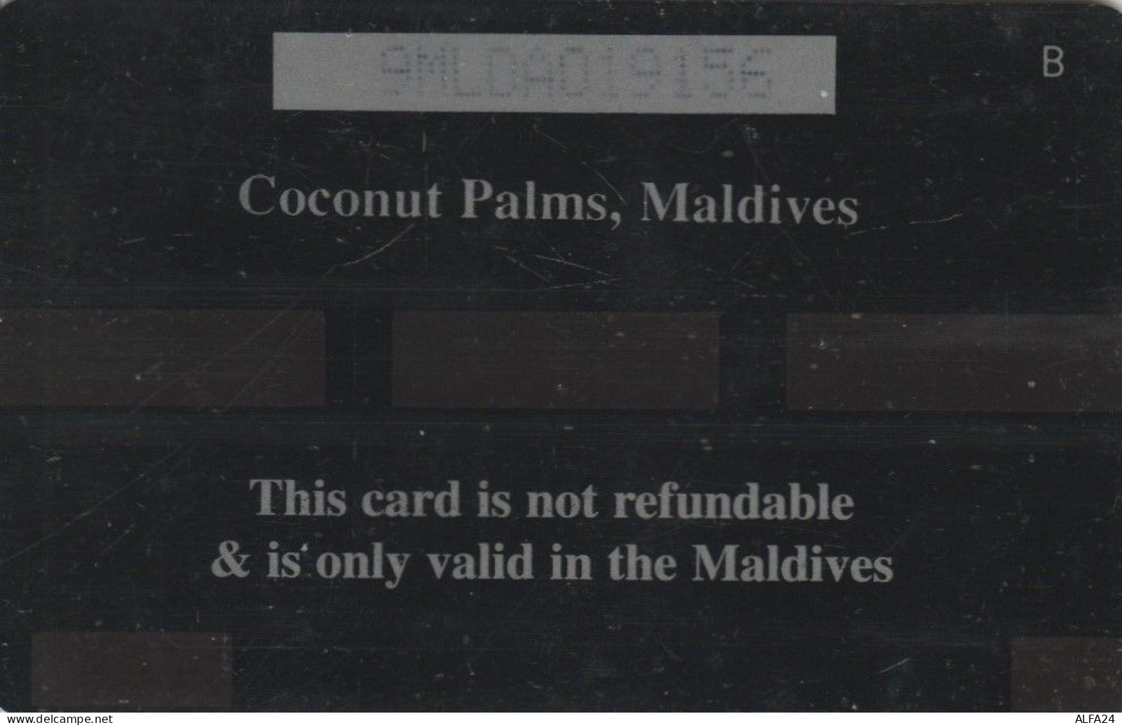 PHONE CARD MALDIVE  (E105.28.3 - Maldive