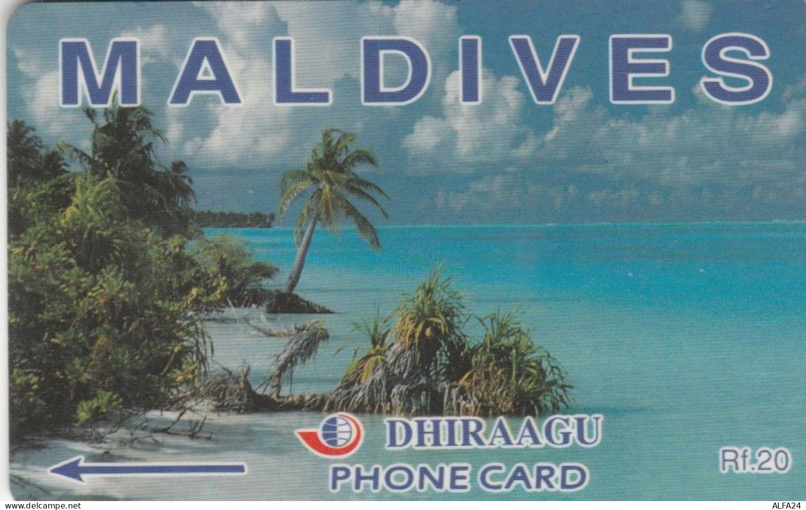 PHONE CARD MALDIVE  (E105.28.2 - Maldivas