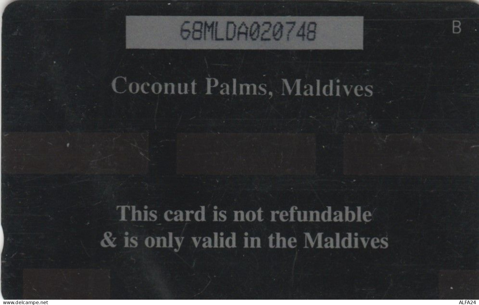 PHONE CARD MALDIVE  (E105.28.2 - Maldives
