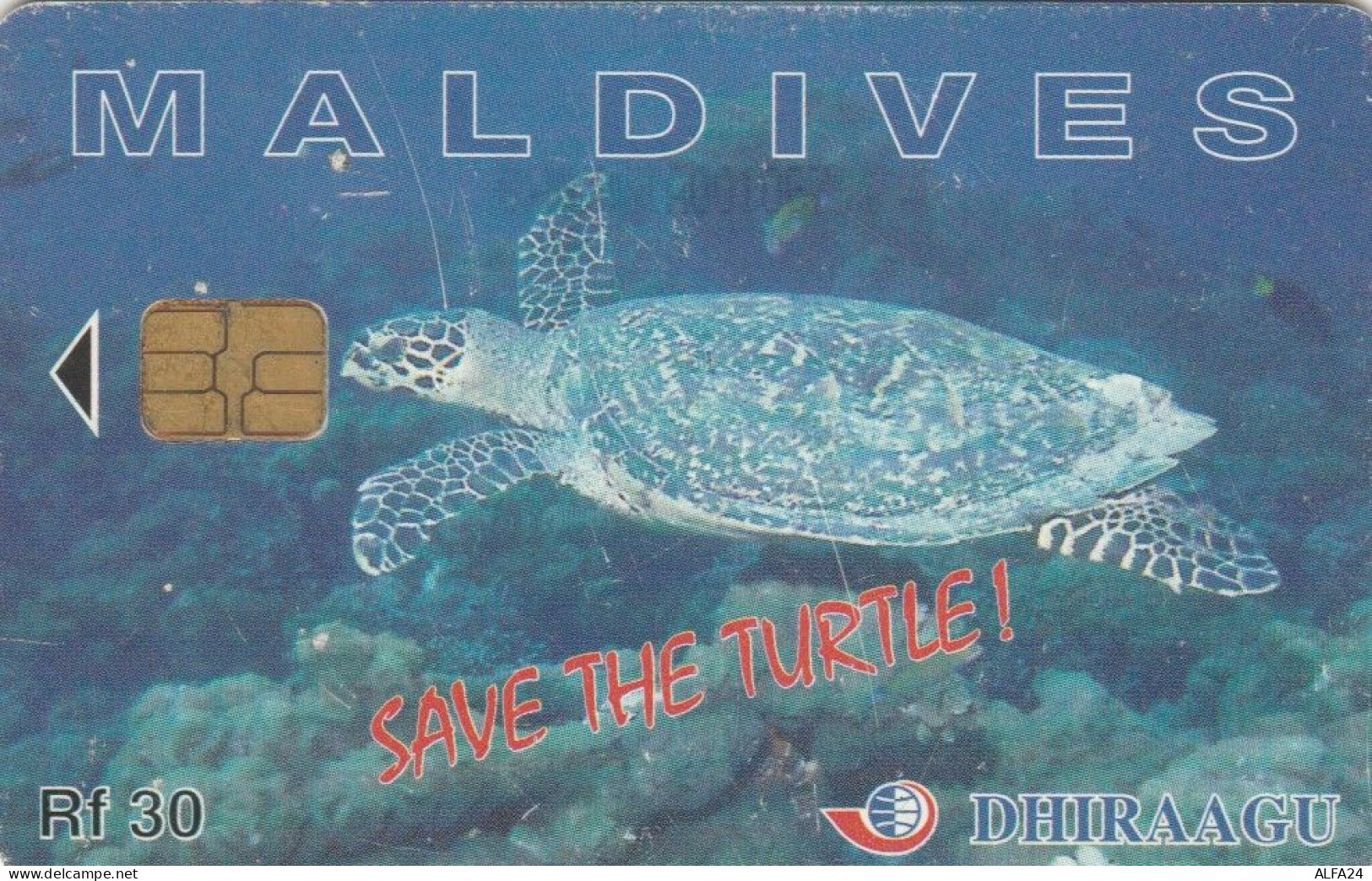PHONE CARD MALDIVE  (E105.26.8 - Maldiven