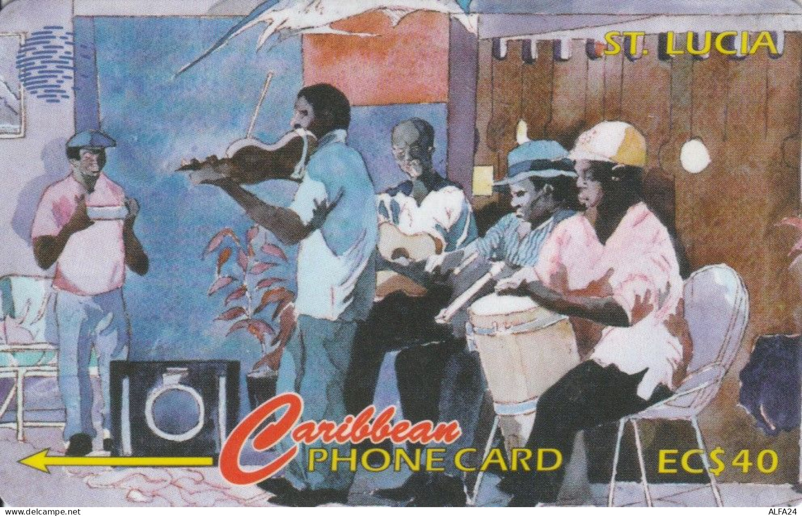 PHONE CARD ST LUCIA  (E105.19.7 - St. Lucia